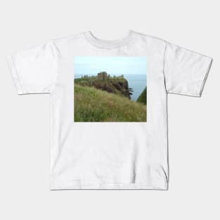 Dunnottar Castle and the North Sea Kids T-Shirt